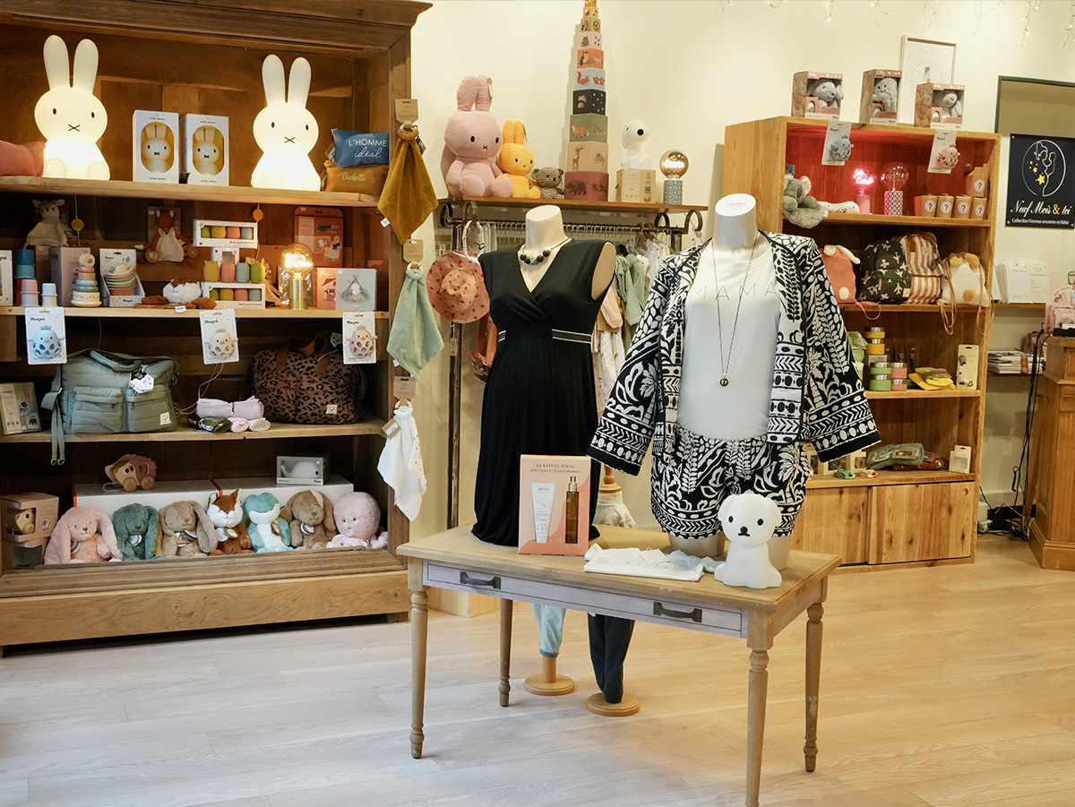 Boutique femme enceinte bébé Dijon Bourgogne Neuf Mois et Toi