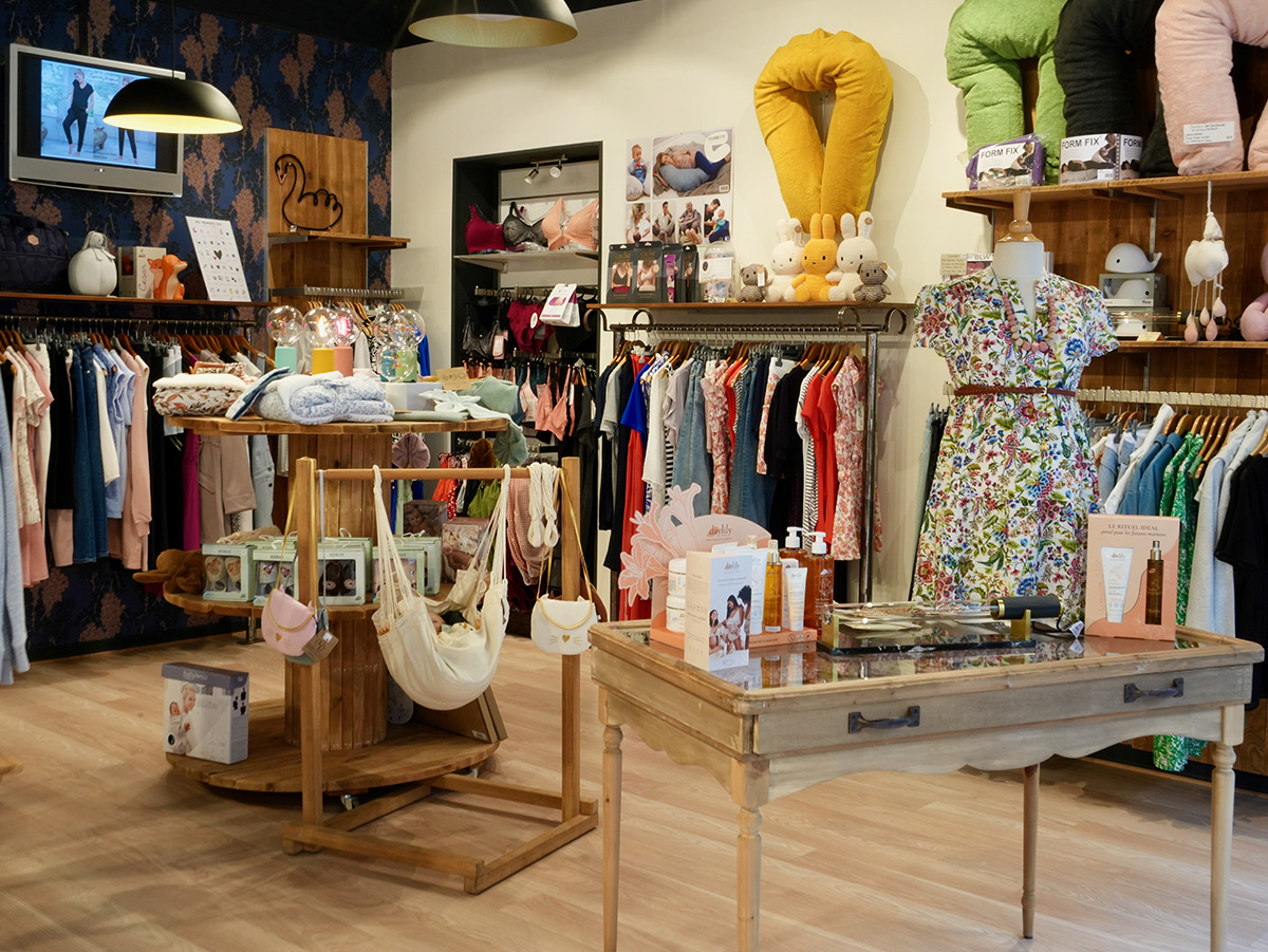 Boutique femme enceinte vêtements bébé Dijon Bourgogne Lyon Rhone Neuf Mois et Toi