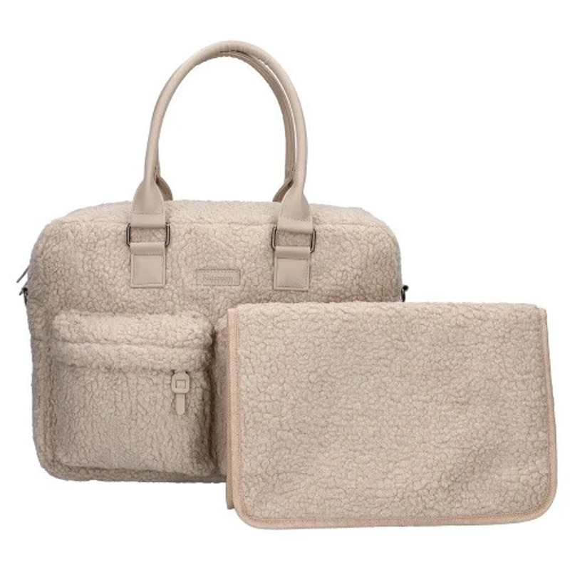 Sac à langer (avec matelas à langer) beige – Image 2