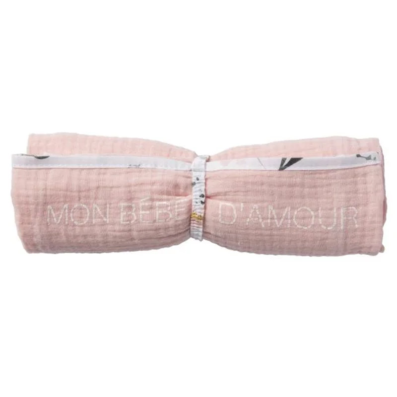 Lange en double gaze de coton gaufré – Image 2