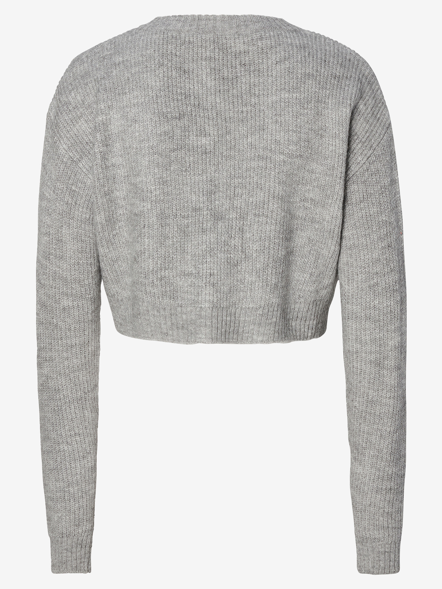 Cardigan court gris – Image 3
