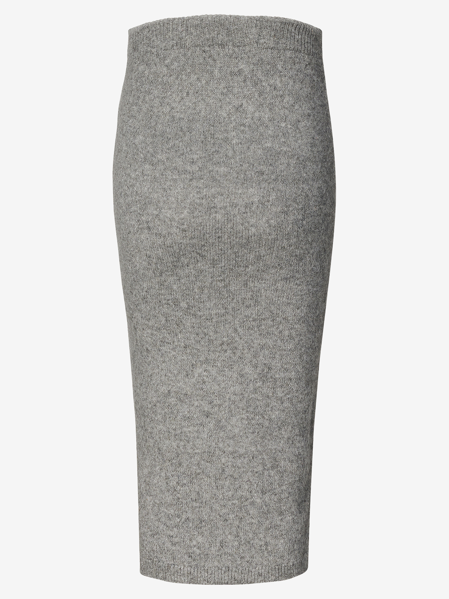 Jupe longue maille gris – Image 3