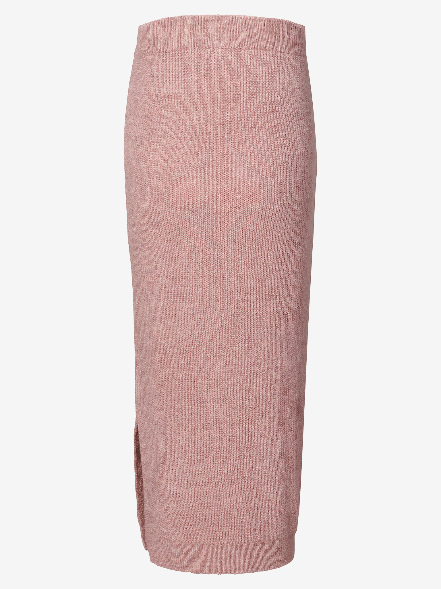 Jupe longue maille rose – Image 2