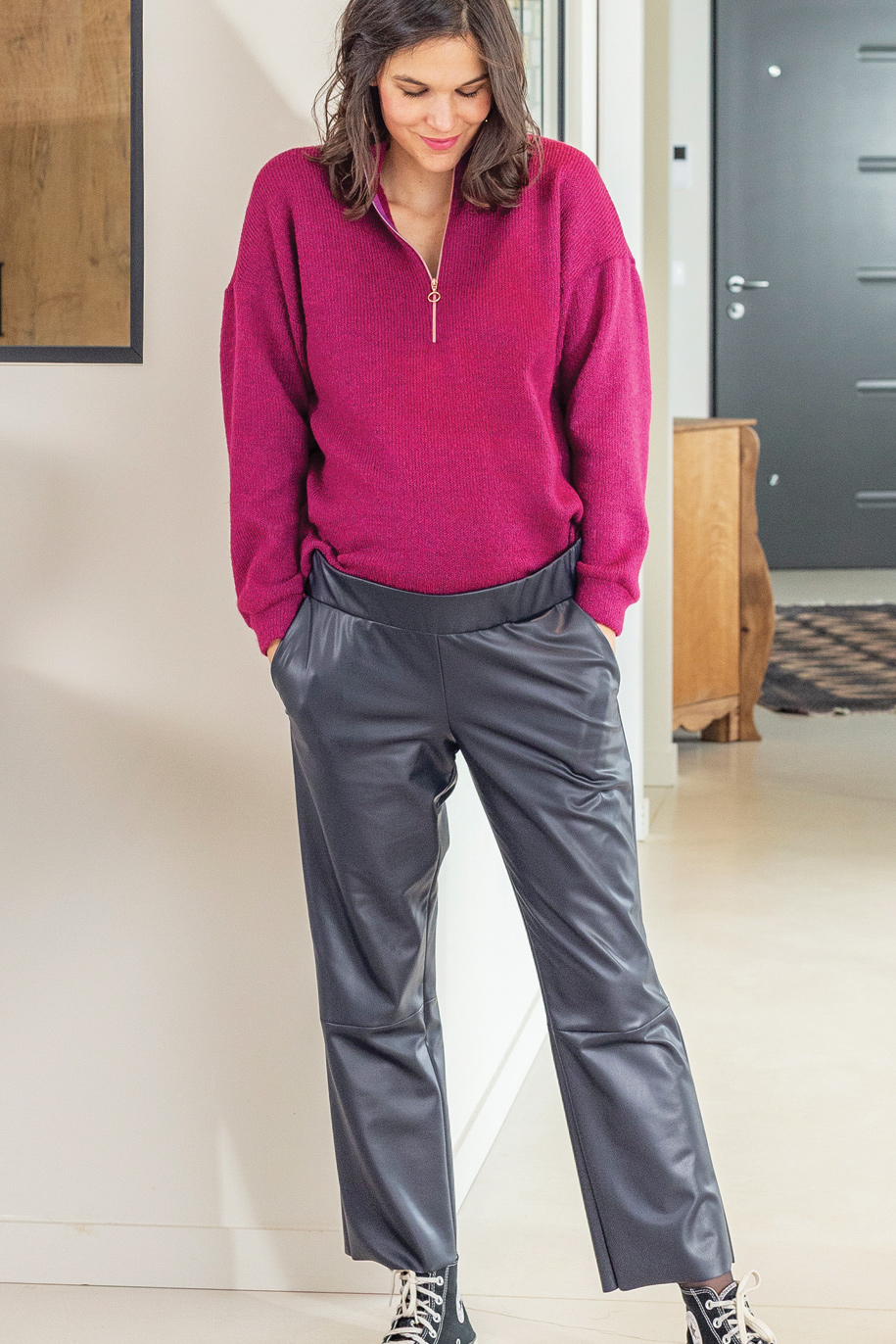 Pantalon Simili doublé Night – Image 5