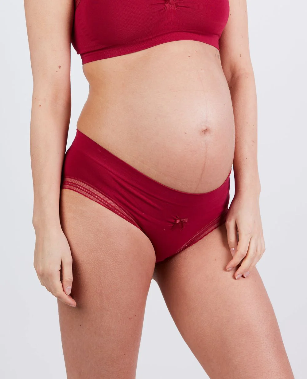Slip taille basse Bordeaux – Image 3