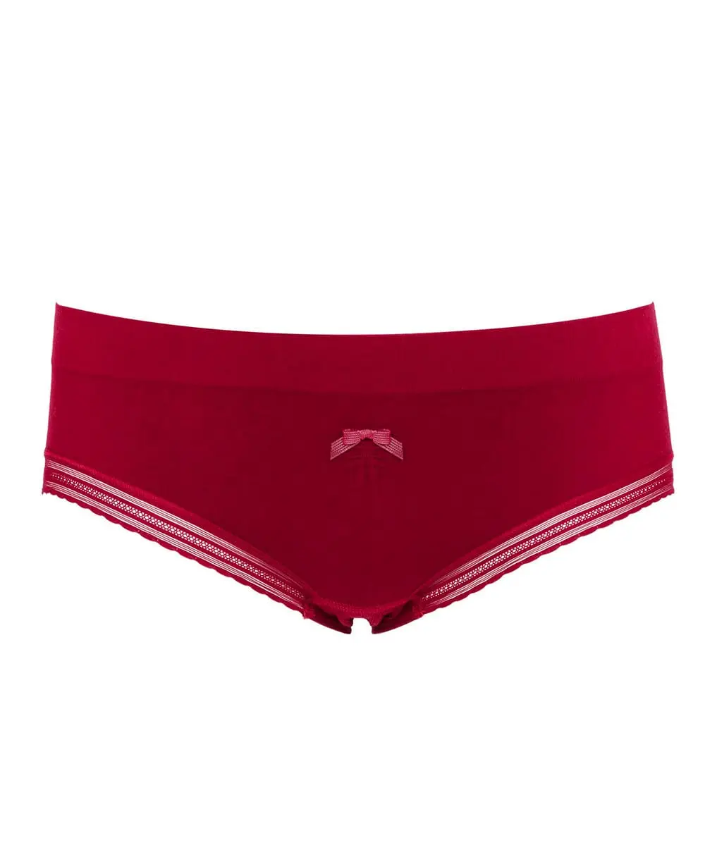 Slip taille basse Bordeaux – Image 2